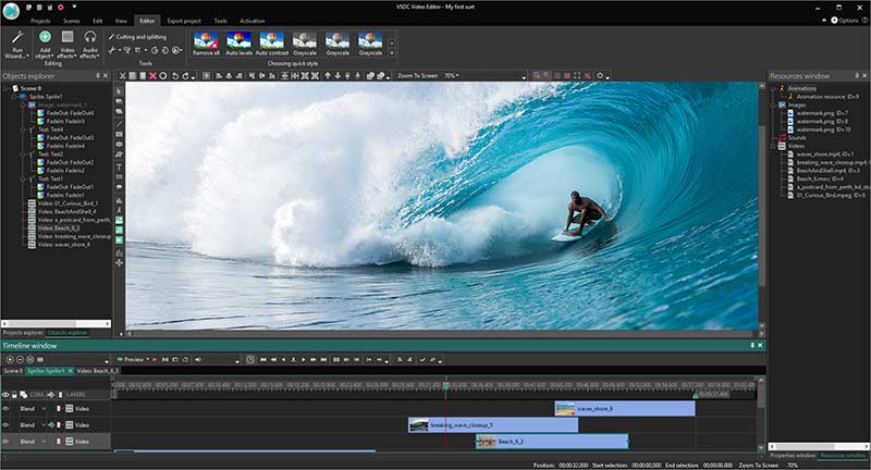 VSDC Video Editor Pro Preview 3