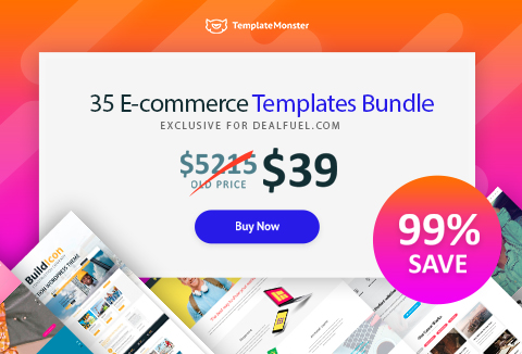 A Bundle Of 35 Ready-To-Use Ecommerce Design Templates