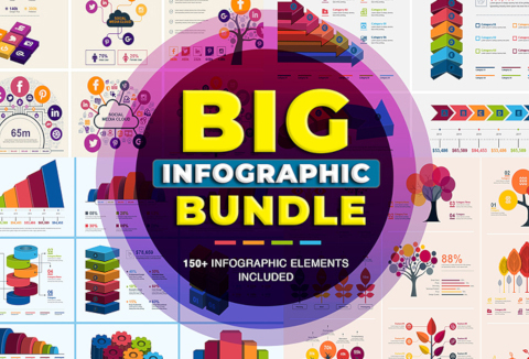 Big Infographic Elements Bundle