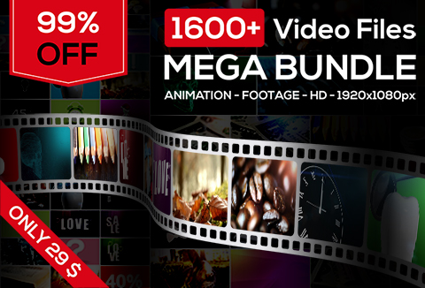 Stock Animation Footage Mega Bundle Of 1600+ HD Videos