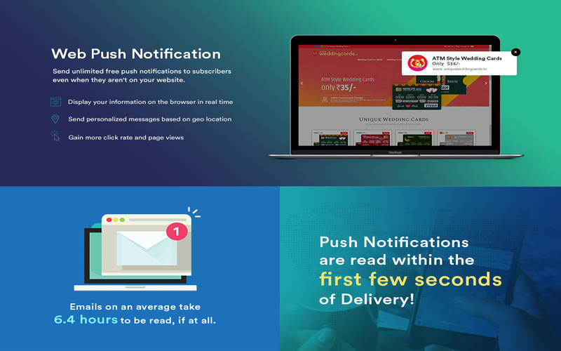web push notifications Of Feedify - Push Notification tool