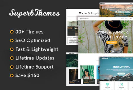 SuperbThemes - 30+ SEO Optimised WordPress Themes