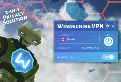 Windscibe VPN Online Security Tool – Your 2-in-1 Privacy Solution
