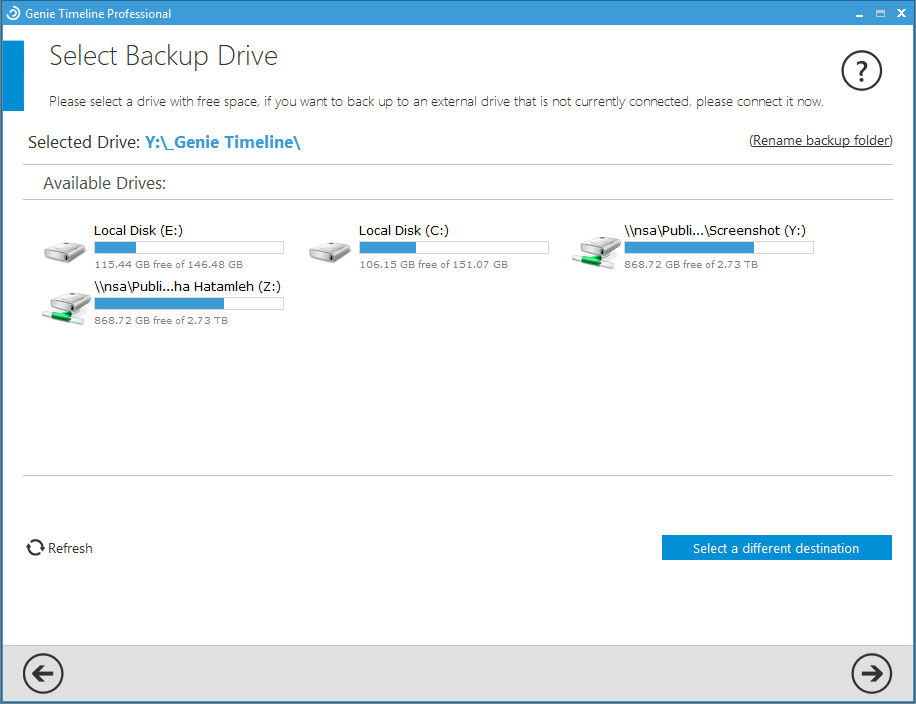 Genie Timeline 10 - A Professional Backup Solution For Windows| Lifetime -drive