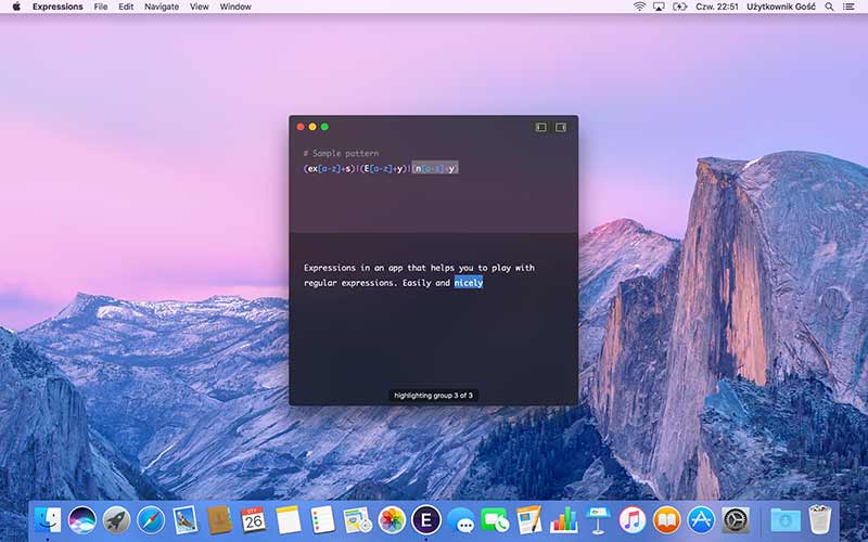 Expressions App For Mac To Write Regular Expressions - Preview 4