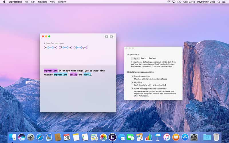 Expressions App For Mac To Write Regular Expressions - Preview 5