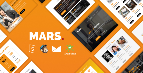 Mars - The Ultimate Multipurpose Responsive Email Templates Bundle