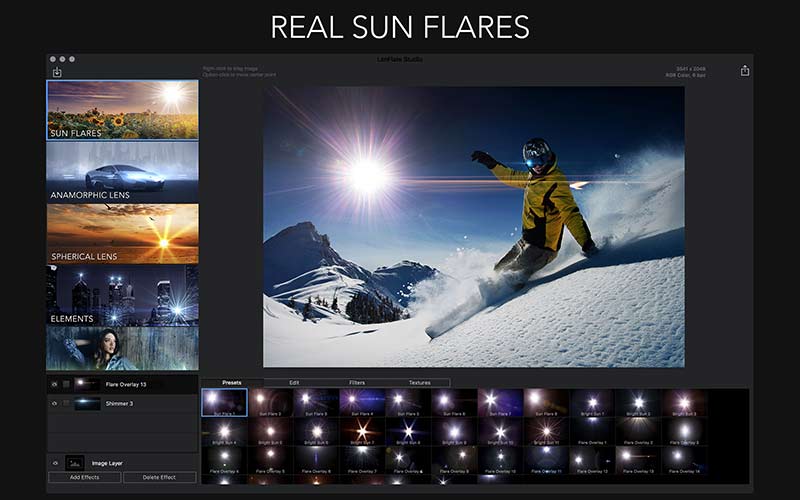 LensFlare Studio - Mac Photo Editor - Image Preview 1