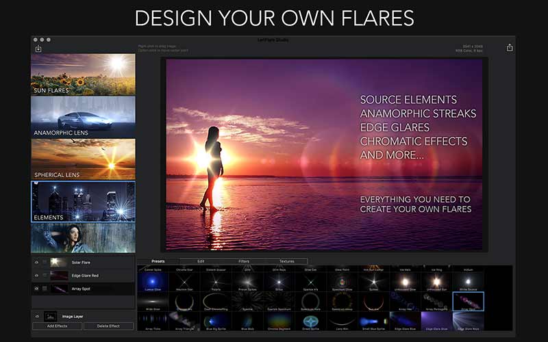 LensFlare Studio - Mac Photo Editor - Image Preview 1
