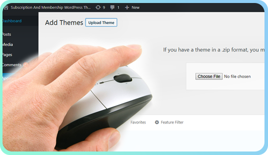 Membro Subscription Or Membership Site Theme - Step 1 Install