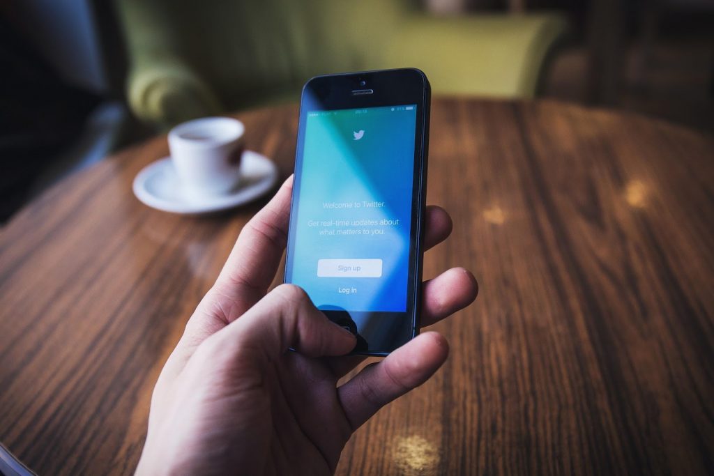 Twitter login page preview