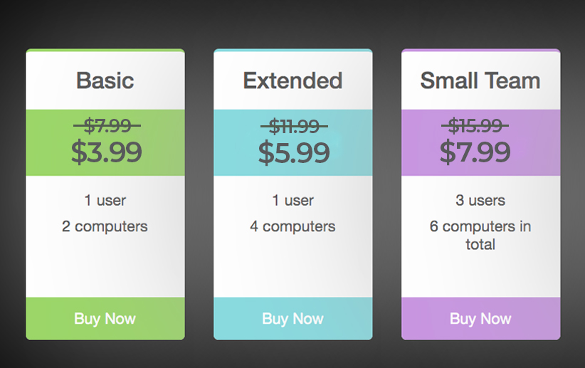 Pricing Plan Of The Expressions App For Mac: