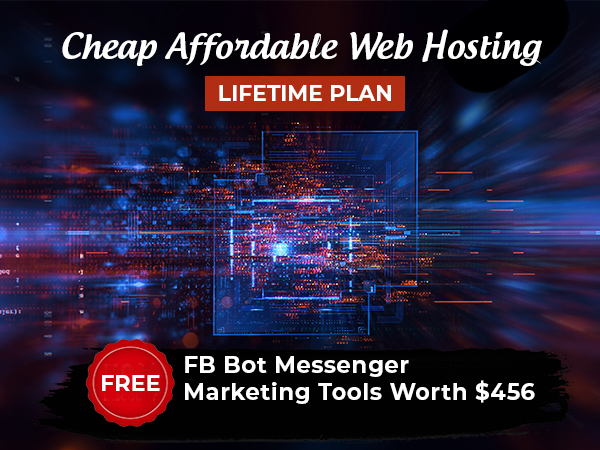 Affordable Web Hosting Lifetime Plan Feature image