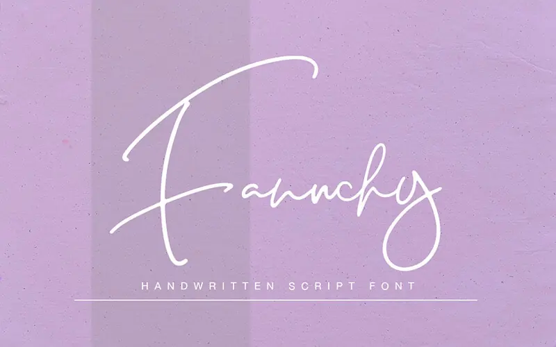 Fanuchy-Font 51 Elegant & Creative Fonts From The Amazing Fonts Bundle - Fanuchy