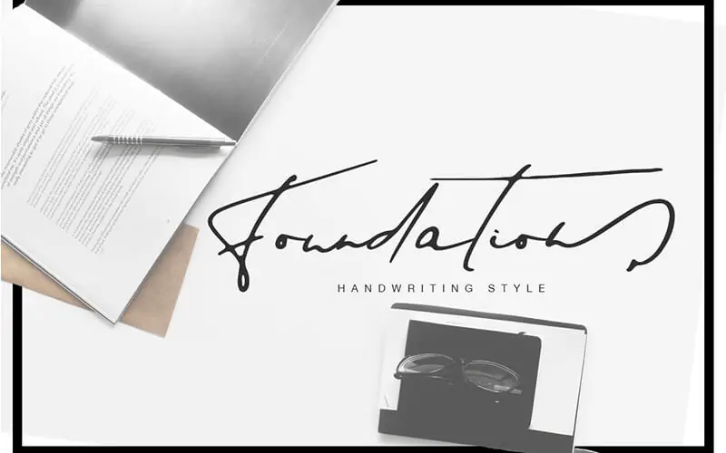 Foundation-Font 51 Elegant & Creative Fonts From The Amazing Fonts Bundle - Foundation