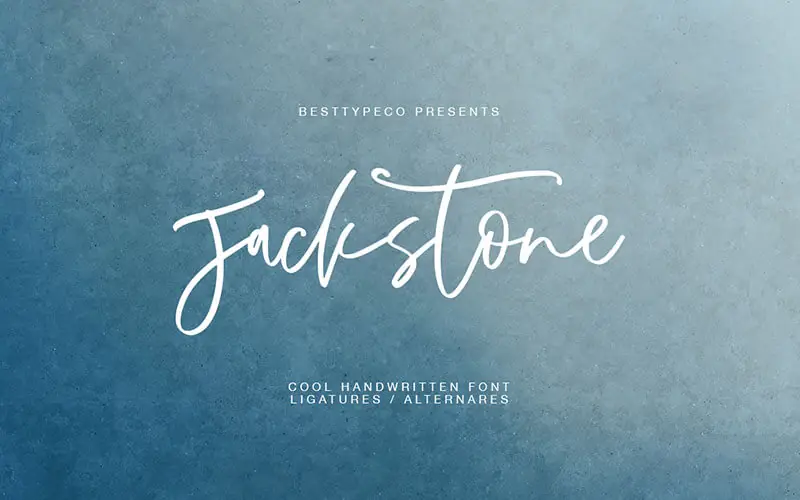 Fresh-Jackstone-Font 51 Elegant & Creative Fonts From The Amazing Fonts Bundle - Fresh- Jackstone
