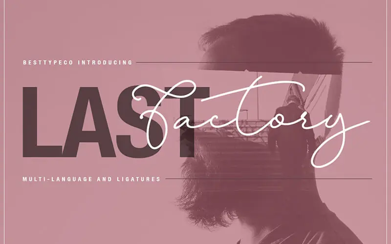 Fresh-LastFactory-Font 51 Elegant & Creative Fonts From The Amazing Fonts Bundle - Fresh- LastFactory