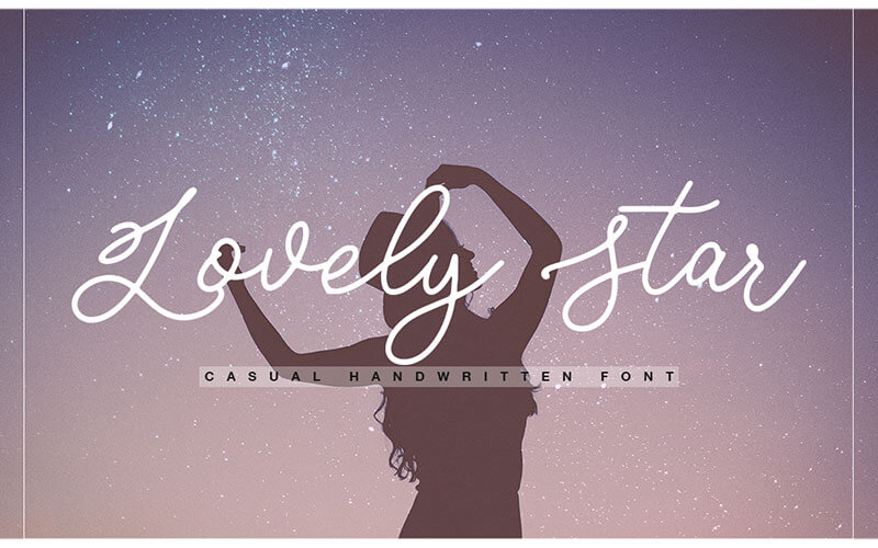 51 Elegant & Creative Fonts From The Amazing Fonts Bundle - Fresh- Lovely-Star