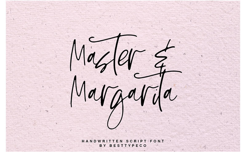 51 Elegant & Creative Fonts From The Amazing Fonts Bundle -MasterMargarita