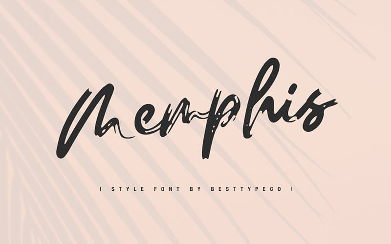 51 Elegant & Creative Fonts From The Amazing Fonts Bundle - Memphis-style