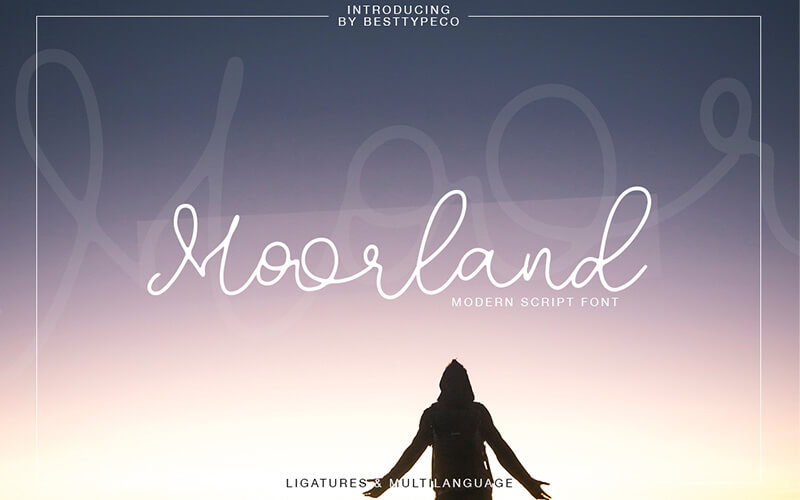 51 Elegant & Creative Fonts From The Amazing Fonts Bundle - Moorland