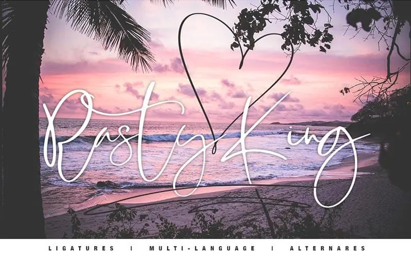 RastyKing-Font 51 Elegant & Creative Fonts From The Amazing Fonts Bundle - RastyKing