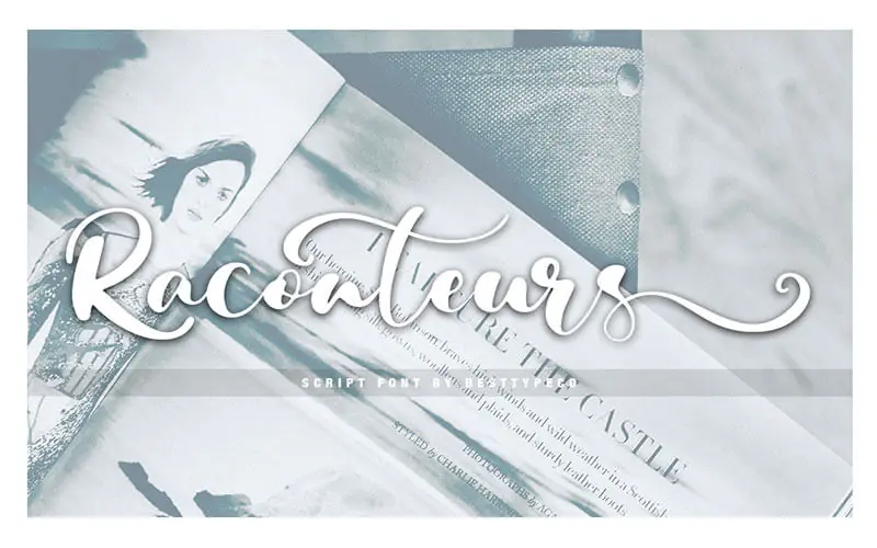 Reconteours-Font 51 Elegant & Creative Fonts From The Amazing Fonts Bundle - Reconteours