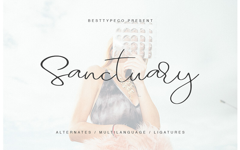 51 Elegant & Creative Fonts From The Amazing Fonts Bundle - Sanctuary