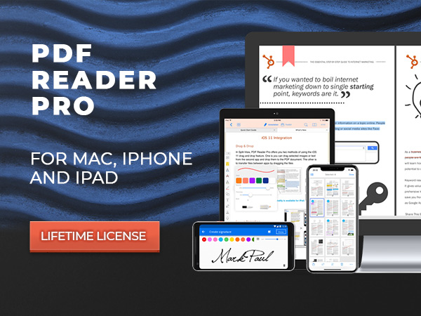 PDF Reader Pro - A PDF Powerhouse For Mac, iPhone & iPad