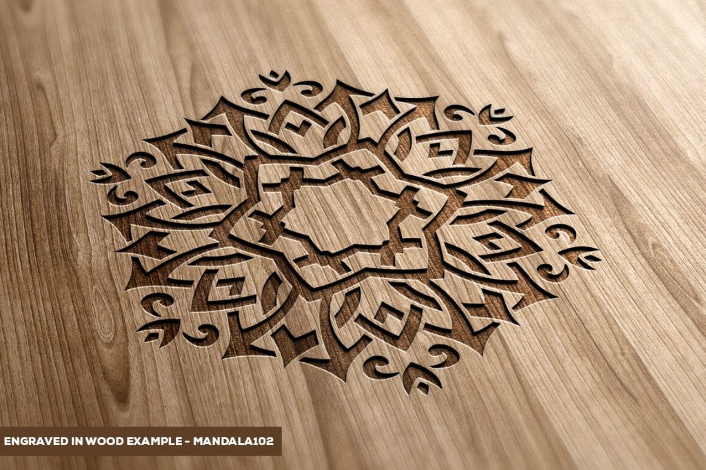 Engraved Wood