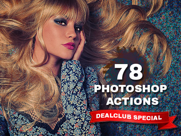 Bundle of 78 PS Actions For Commercial Use