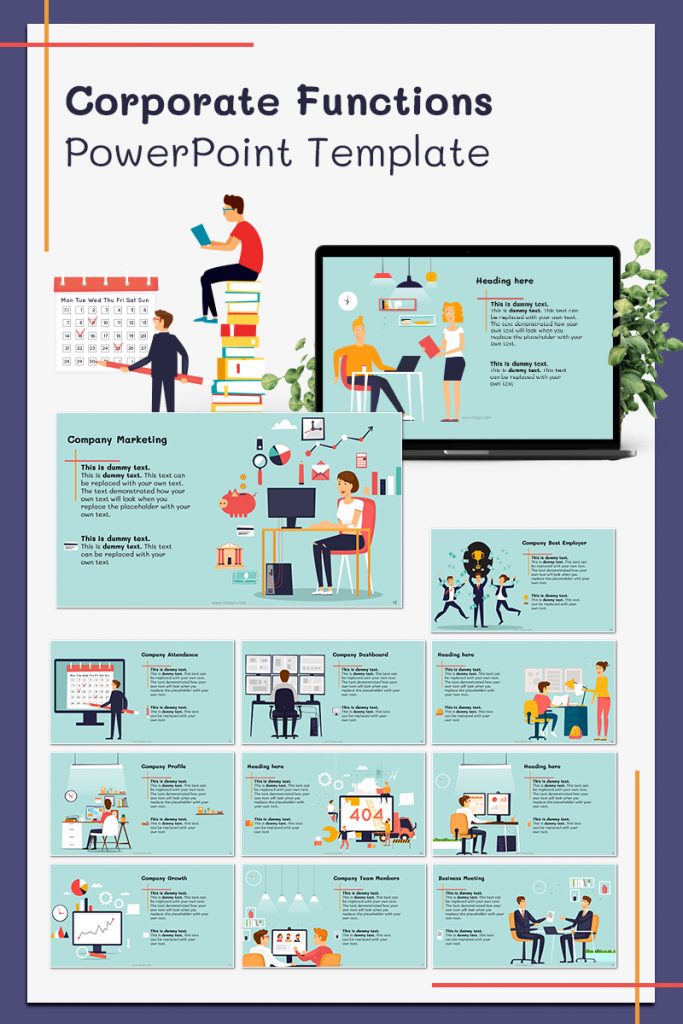 900+ Unique Powerpoint Presentation Templates - Corporate Functions