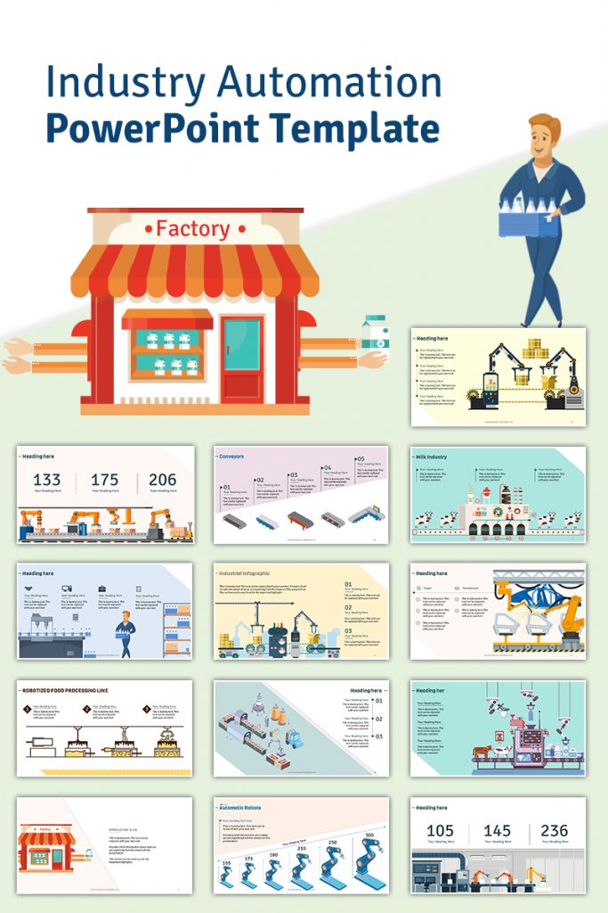 900+ Unique Powerpoint Presentation Templates - Industry Automation