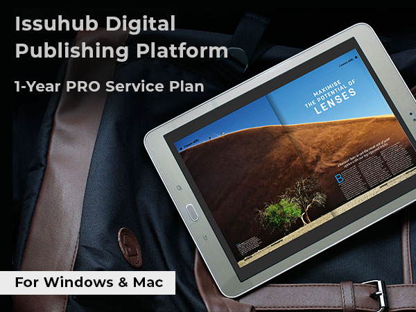 Issuhub Digital Publishing Platform For Windows & Mac [1-Year Pro Service Plan]