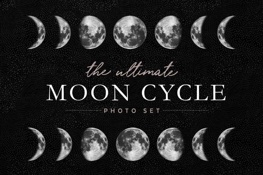 Creative Graphic Design - Cosmic Bundle: Moon Cycle - 4