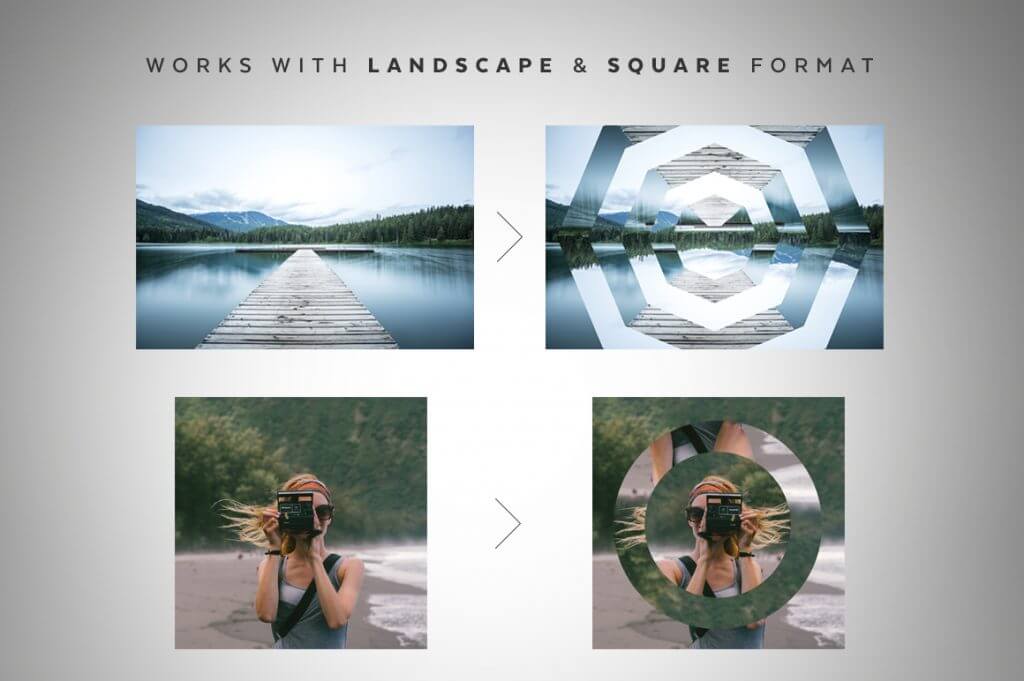 Creative Graphic Design - Cosmic Bundle: Geometric Portals - 3