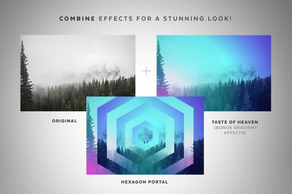 Creative Graphic Design - Cosmic Bundle: Geometric Portals - 2