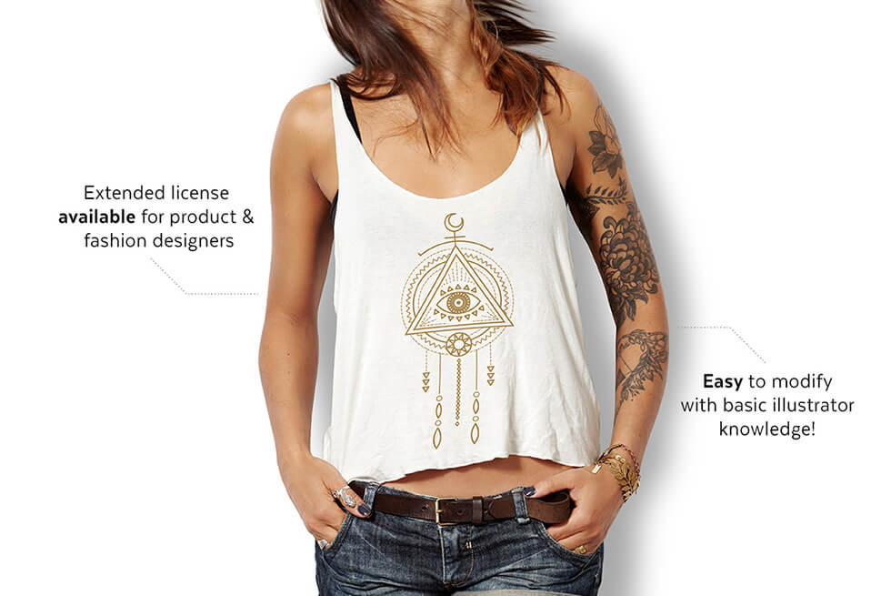 Creative Graphic Design - Cosmic Bundle: Tribal Shaman - 5