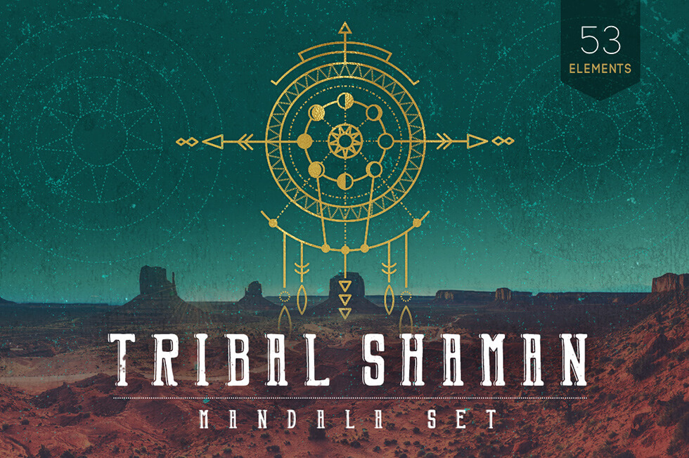 Creative Graphic Design - Cosmic Bundle: Tribal Shaman - 1 