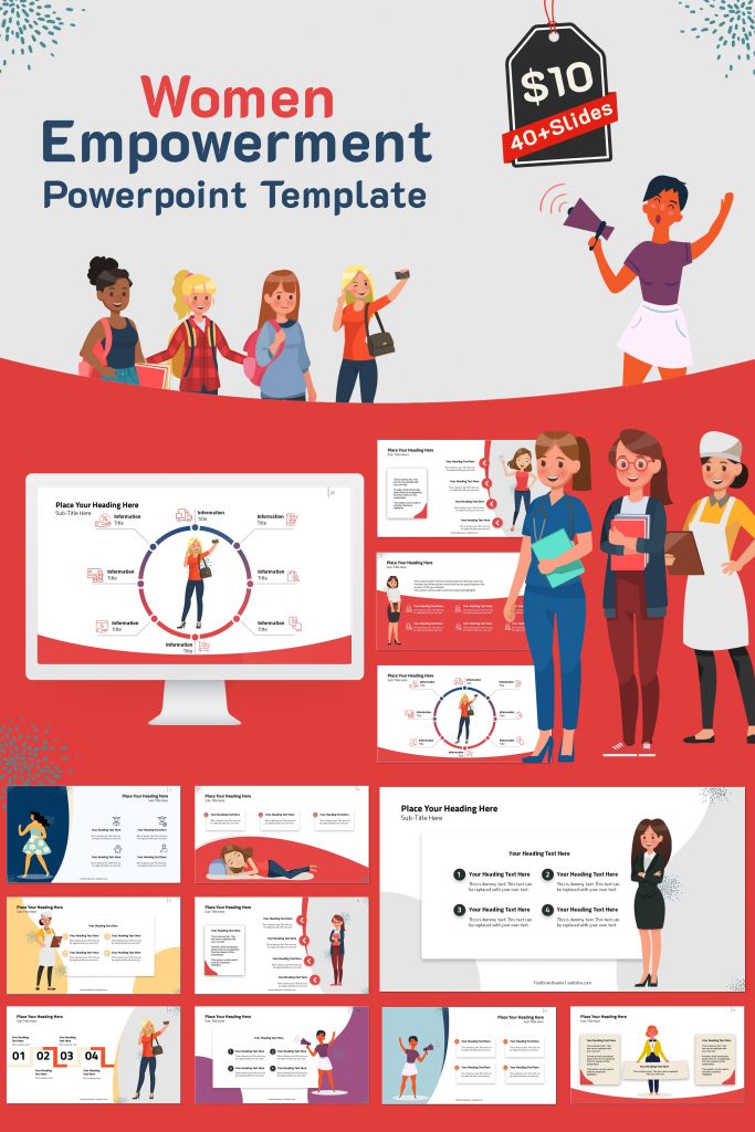 900+ Unique Powerpoint Presentation Templates - Women Empowerment