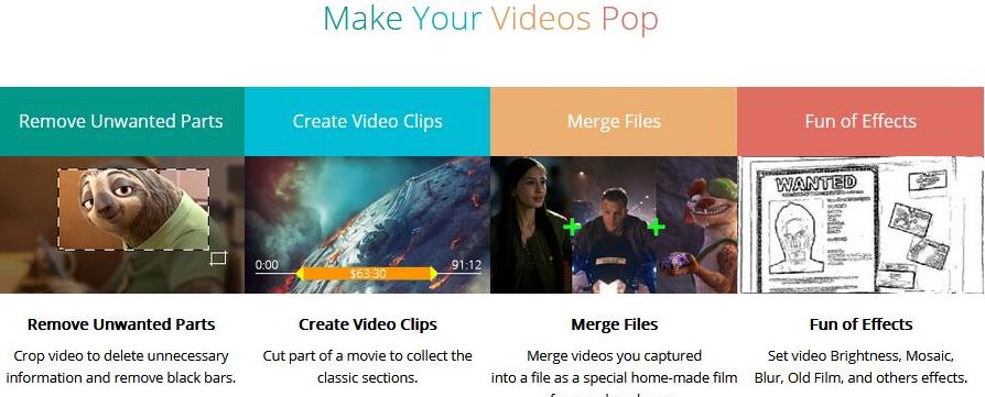 WonderFox HD Video Convertor - Video Pop feature