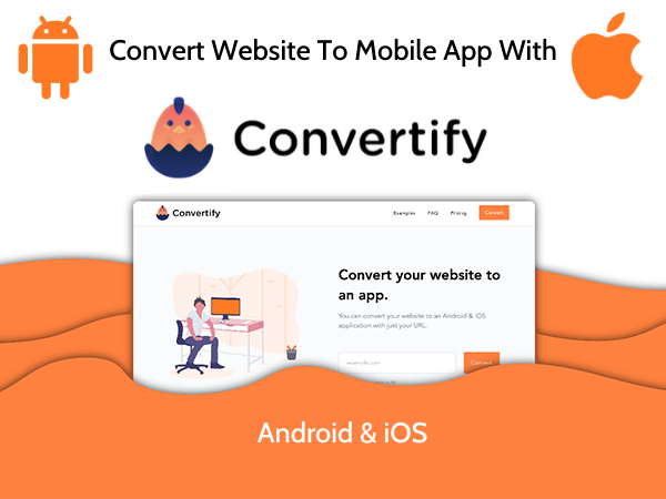 Convert website to Mobile App