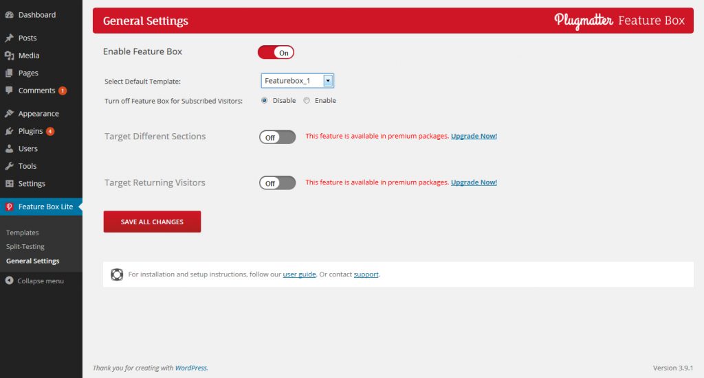 General Settings