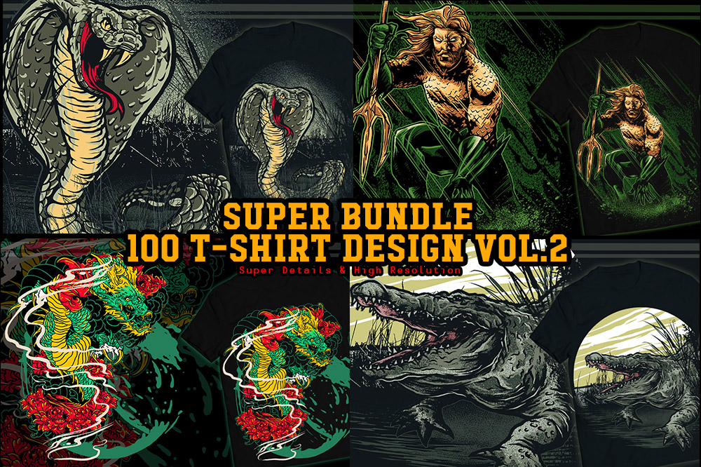 260+ Popular T-shirt Designs Bundle - Bundle 2