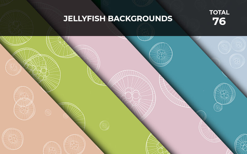 76 Jellyfish Backgrounds