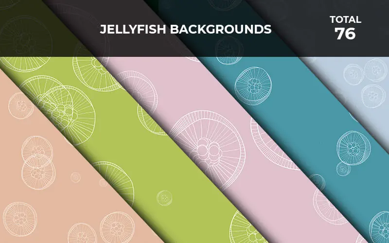 Jellyfish Backgrounds preview Jellyfish Backgrounds