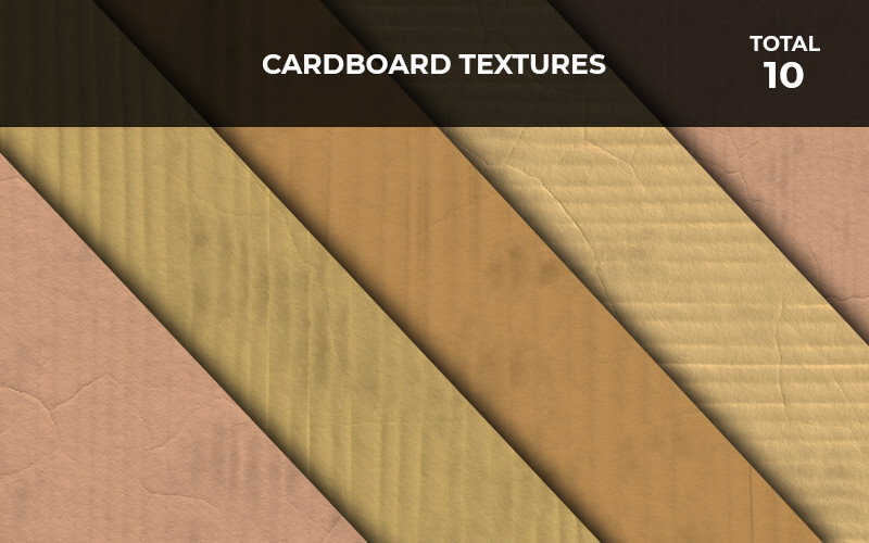 10 Cardboard Textures