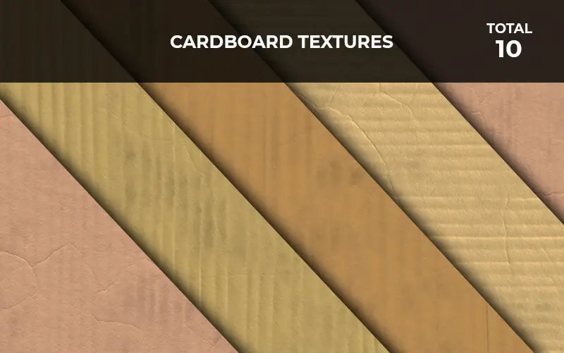Cardboard Textures preview Cardboard Textures preview
