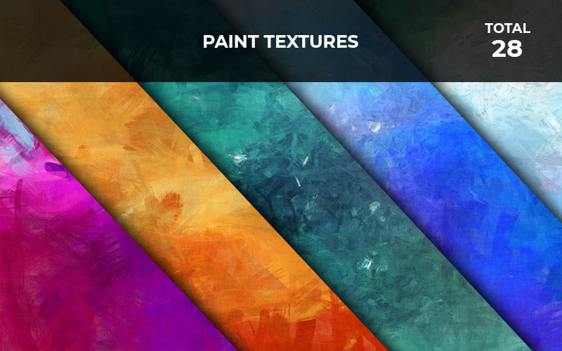  Paint Textures displaying intrecate textures with eyecatching colors