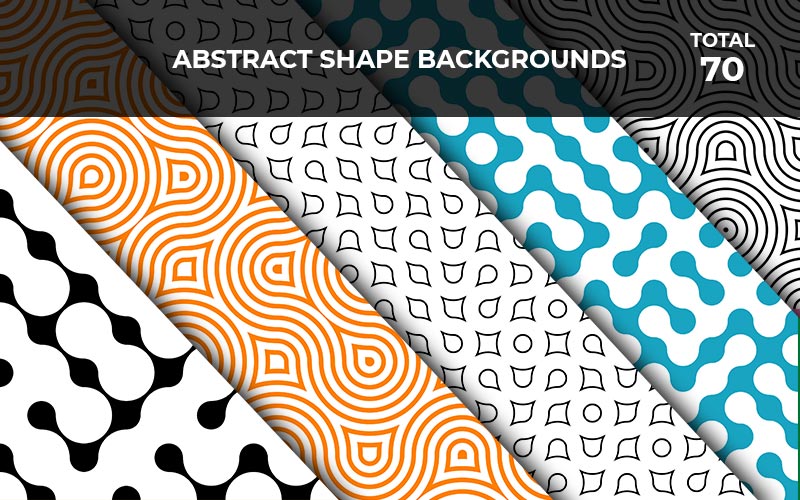 7o Abstract Shape Backgrounds